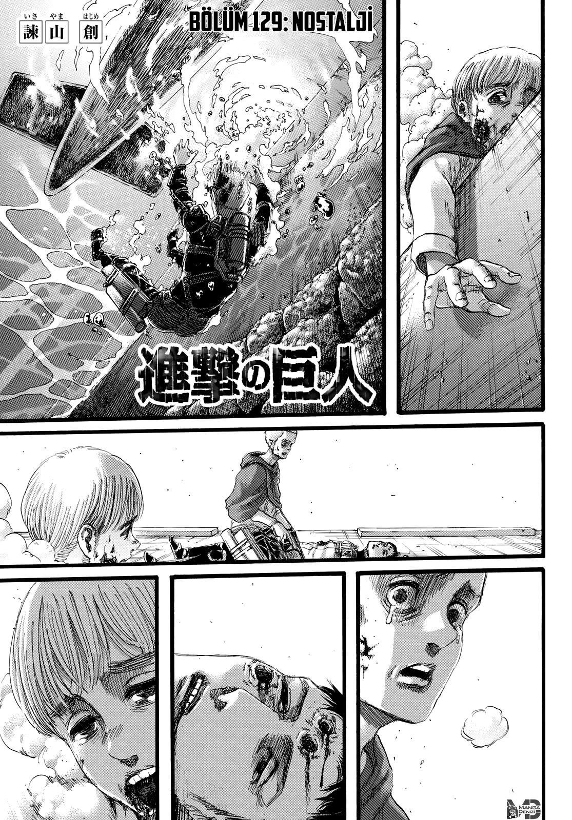 Attack On Titan Bölüm 129 - Sayfa 1