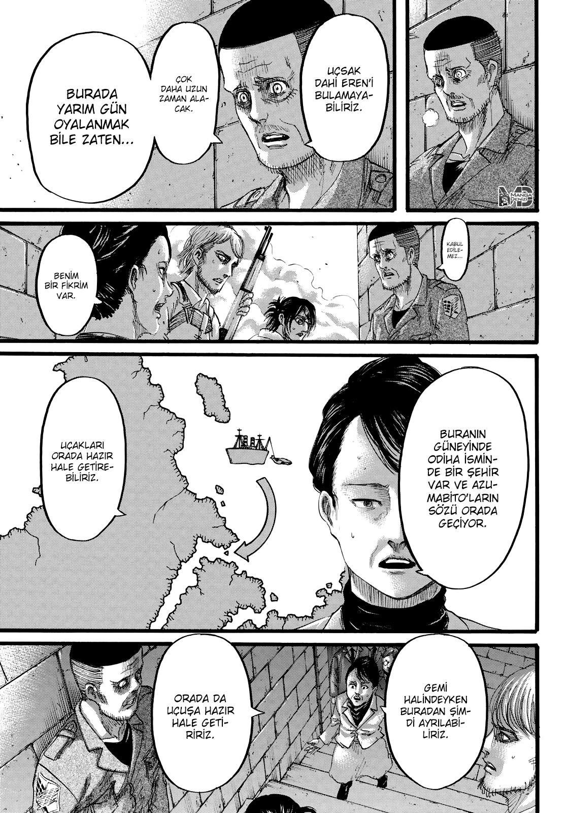 Attack On Titan Bölüm 129 - Sayfa 7