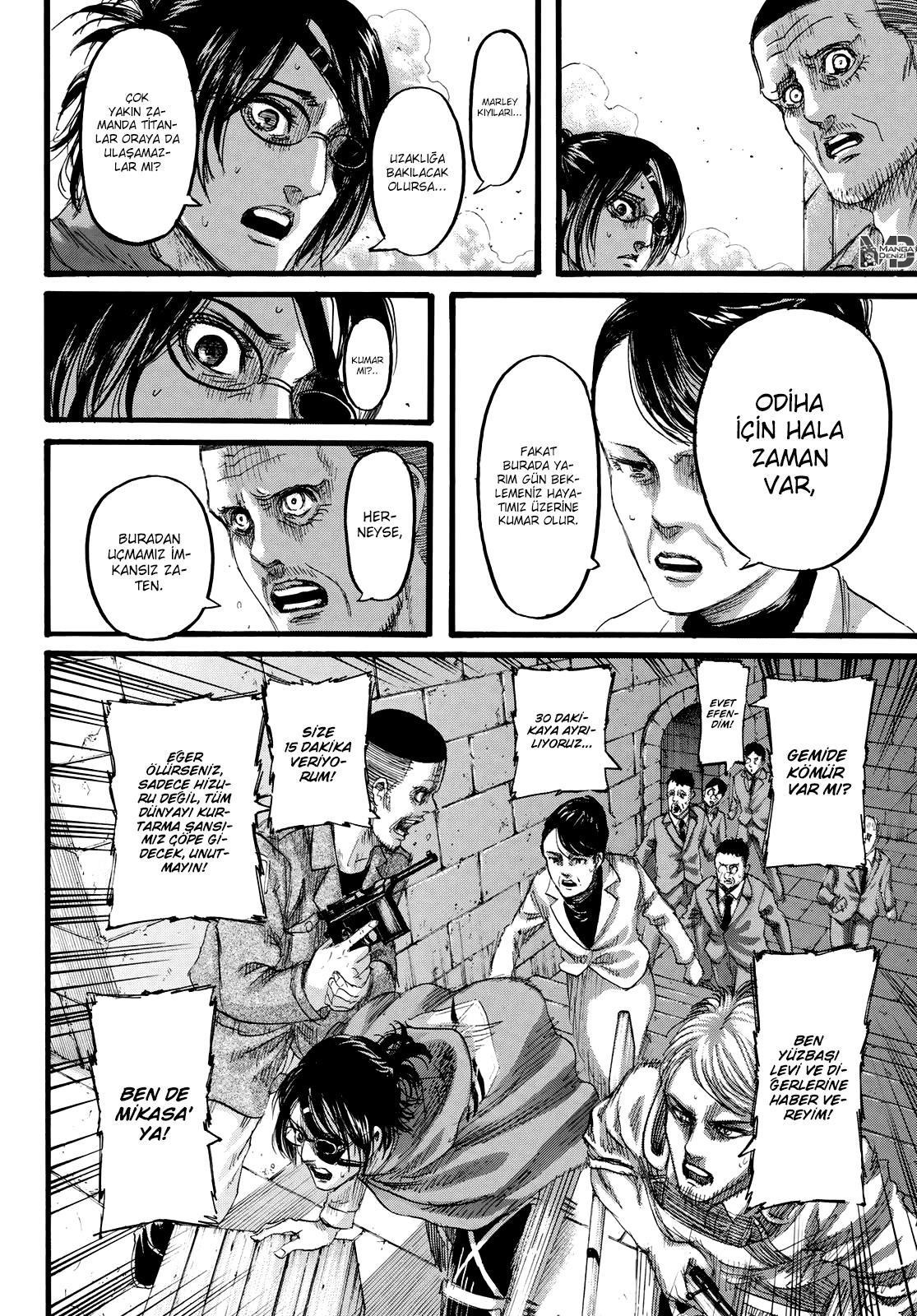 Attack On Titan Bölüm 129 - Sayfa 8