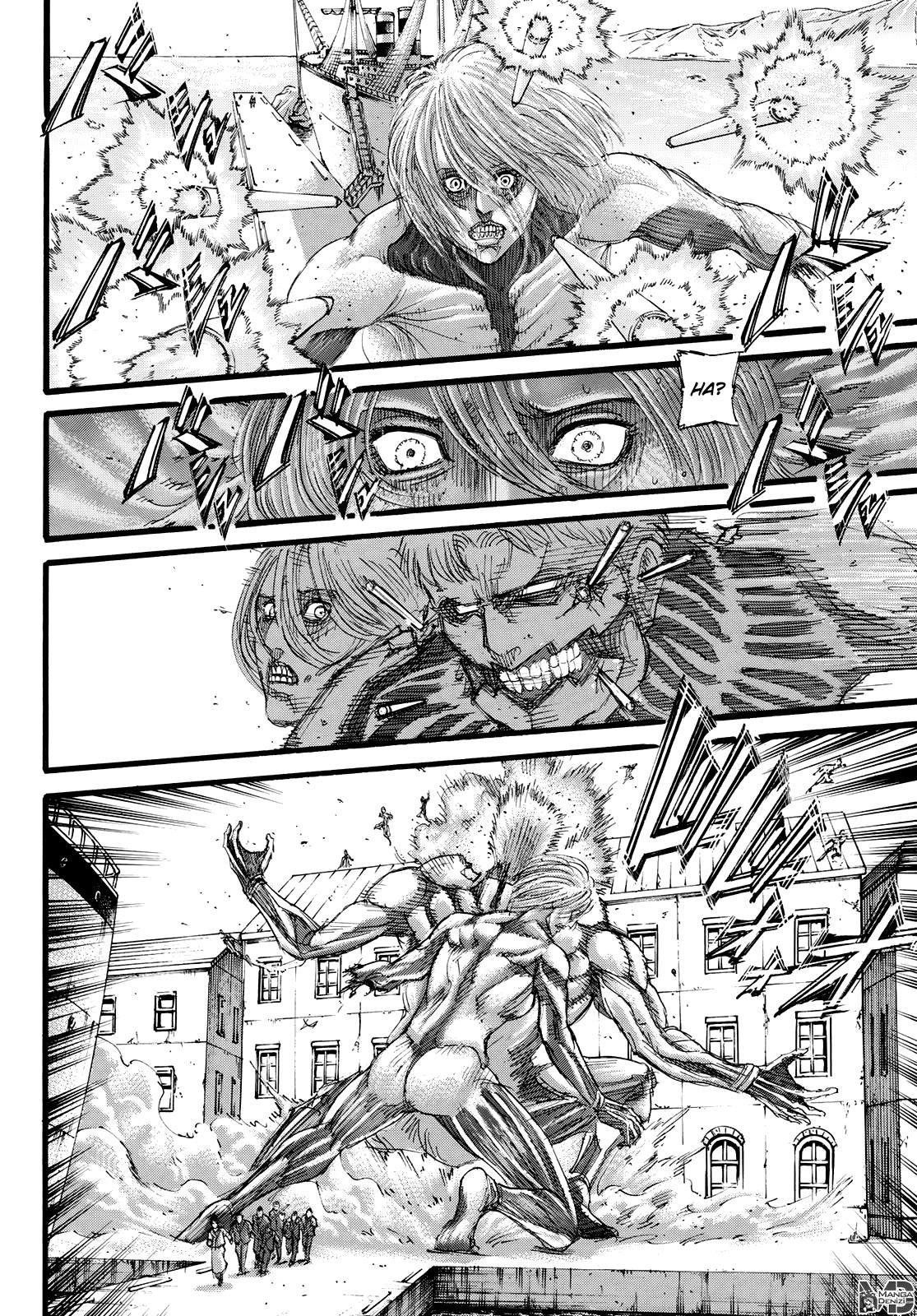 Attack On Titan Bölüm 129 - Sayfa 16