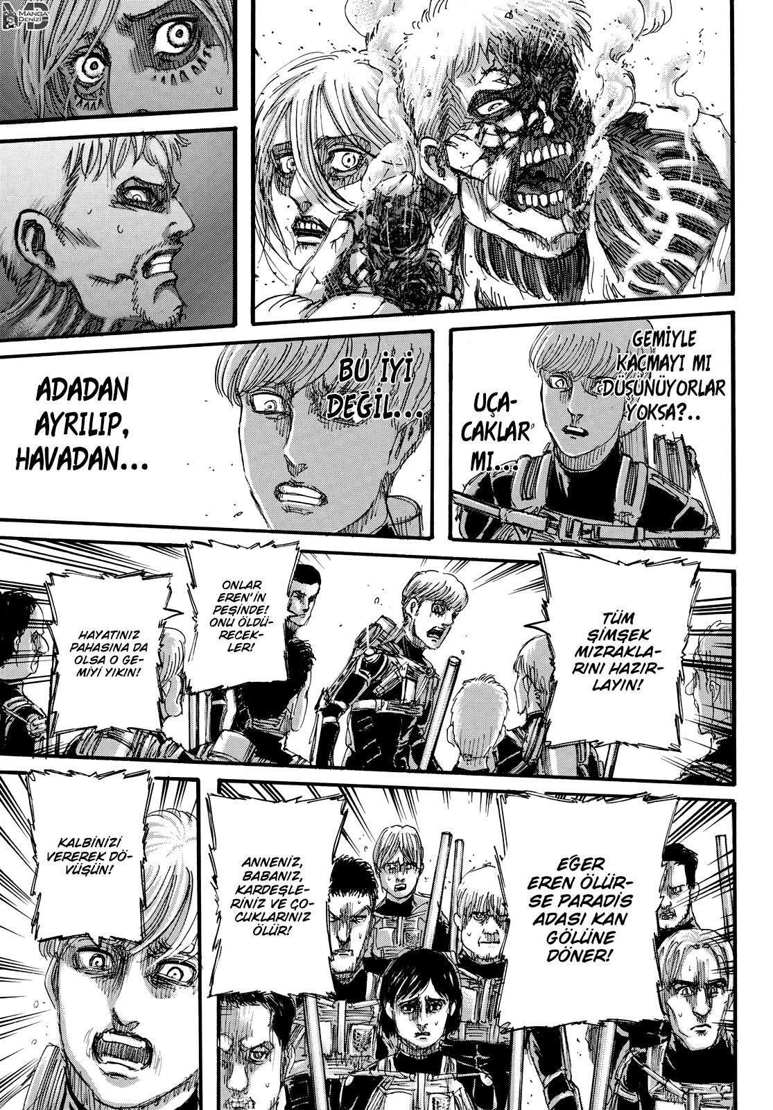 Attack On Titan Bölüm 129 - Sayfa 17