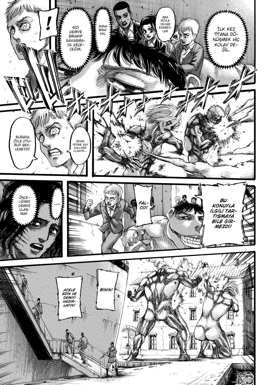 Attack On Titan Bölüm 129 - Sayfa 19