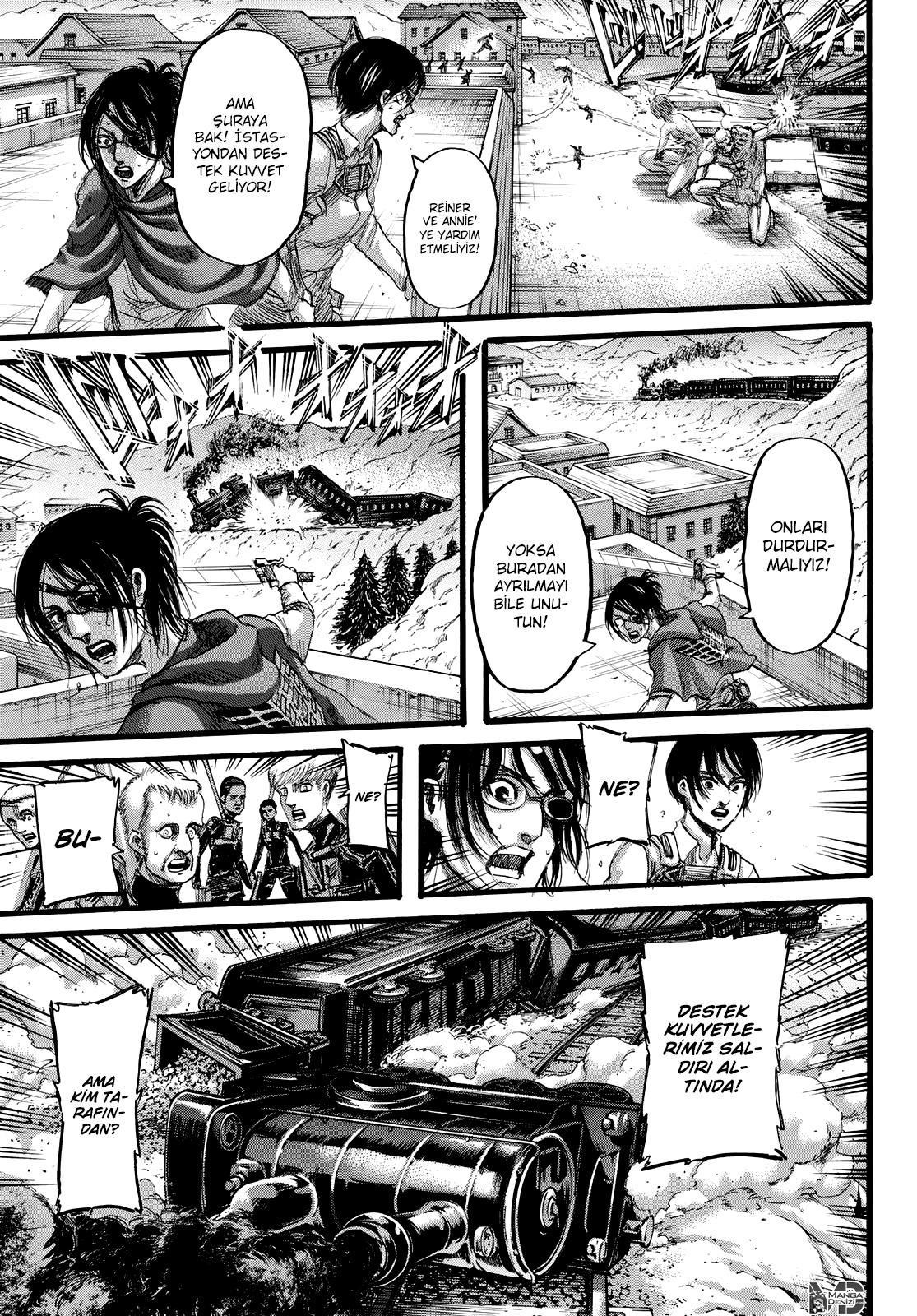 Attack On Titan Bölüm 129 - Sayfa 21