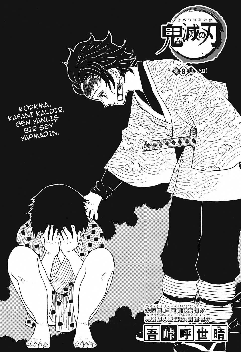 Demon Slayer Bölüm 8 - Sayfa 1