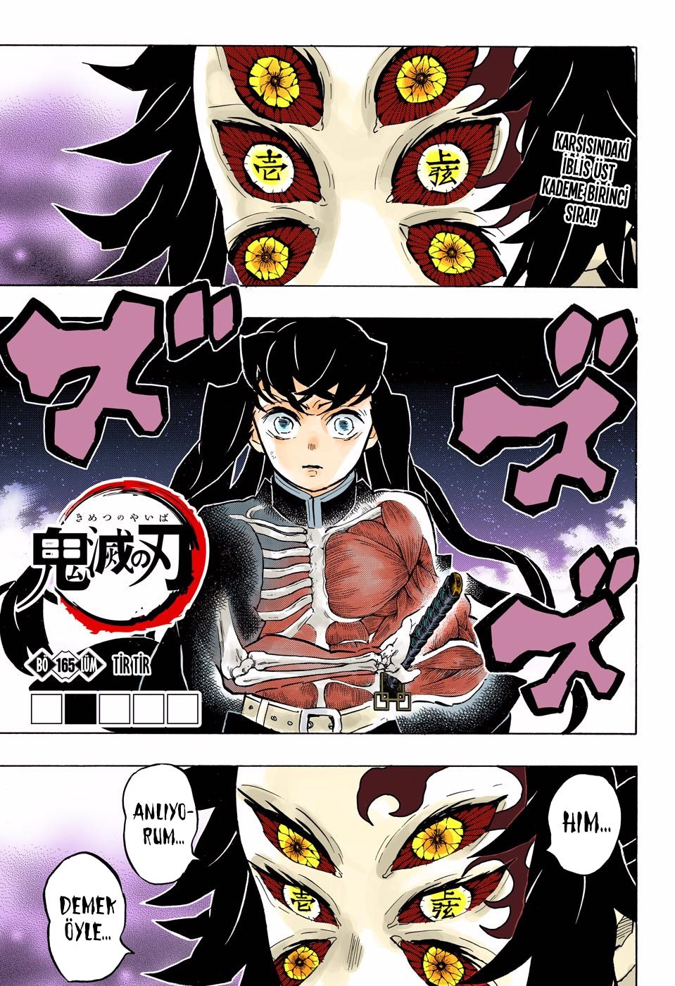 Demon Slayer Bölüm 165 - Sayfa 1