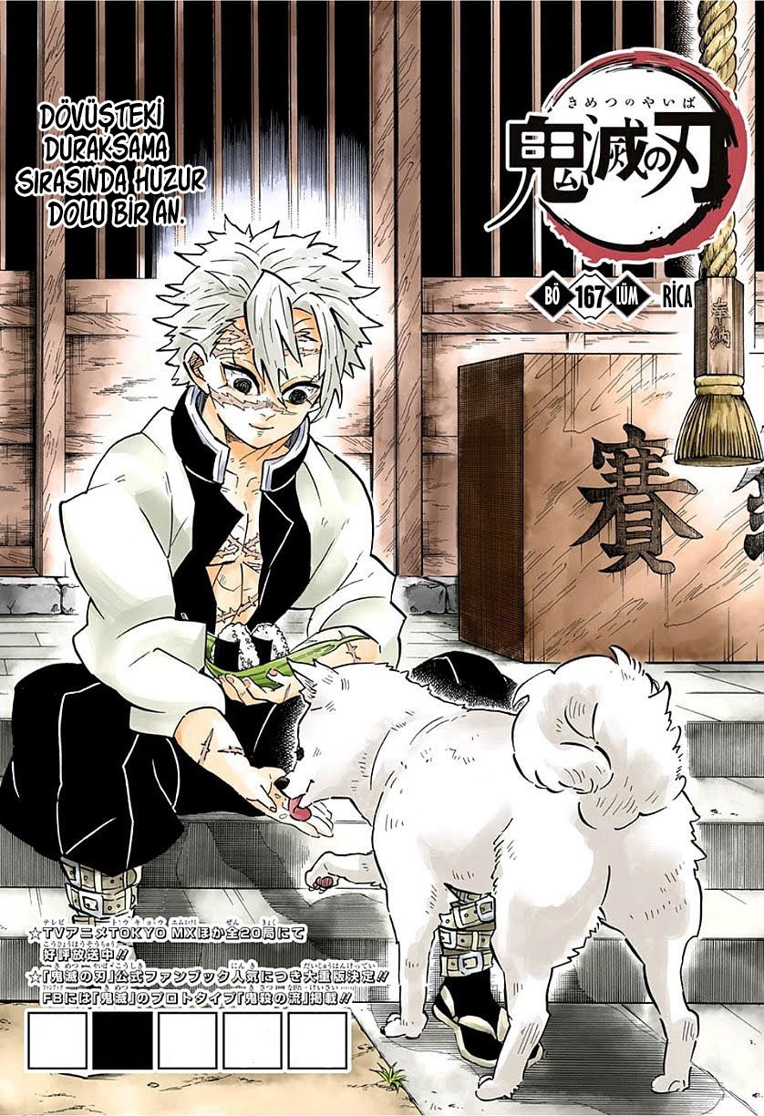 Demon Slayer Bölüm 167 - Sayfa 1