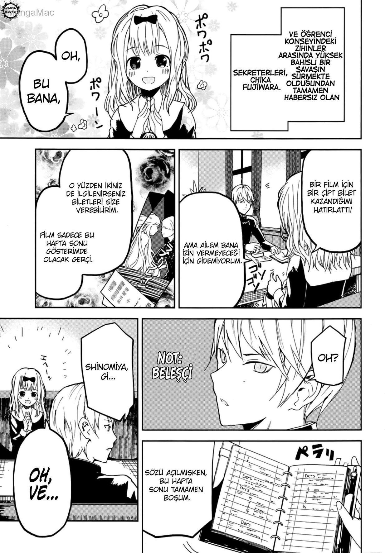 Kaguya-sama: Love Is War Bölüm 1 - Sayfa 11