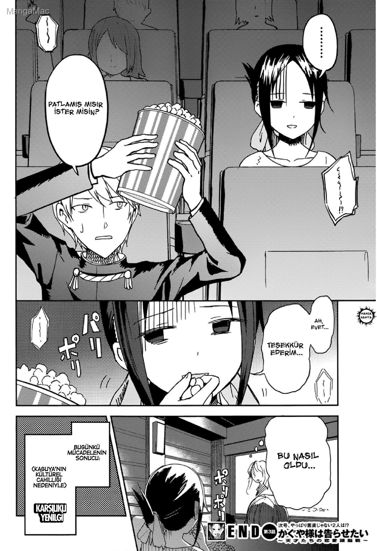 Kaguya-sama: Love Is War Bölüm 3 - Sayfa 18