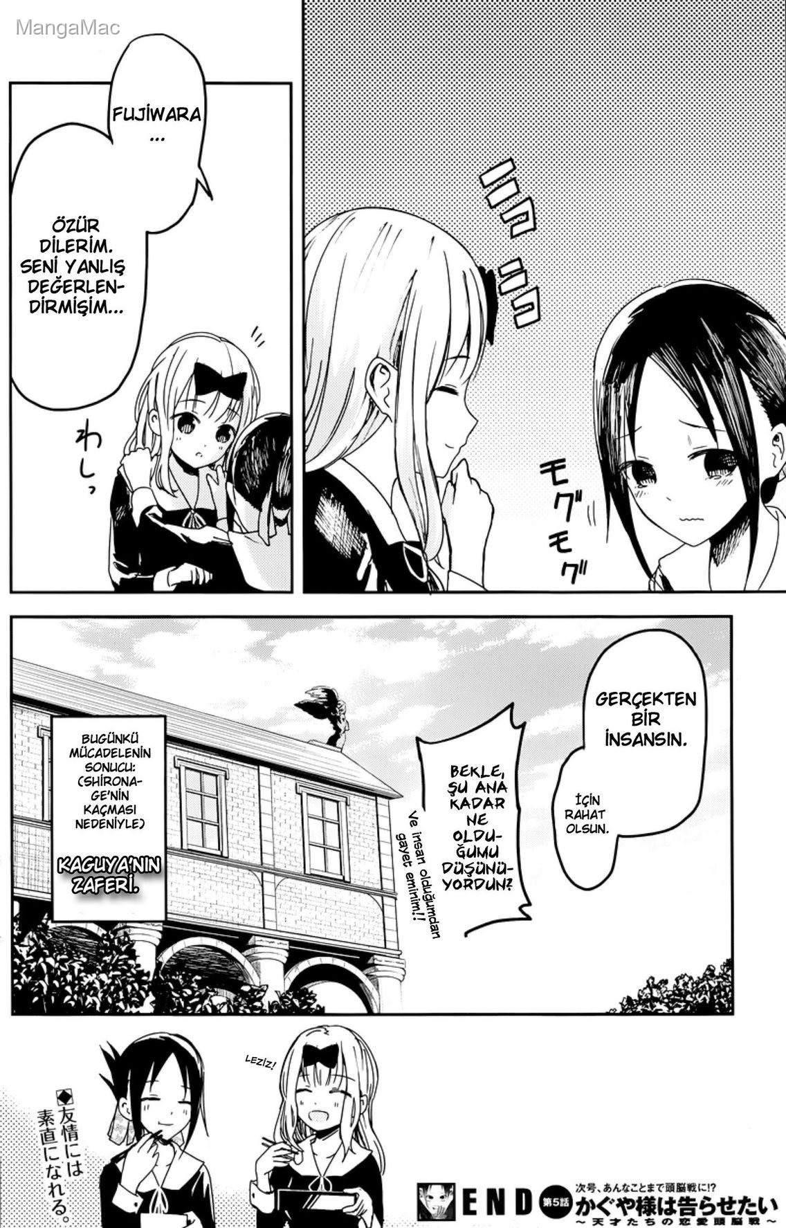 Kaguya-sama: Love Is War Bölüm 5 - Sayfa 18
