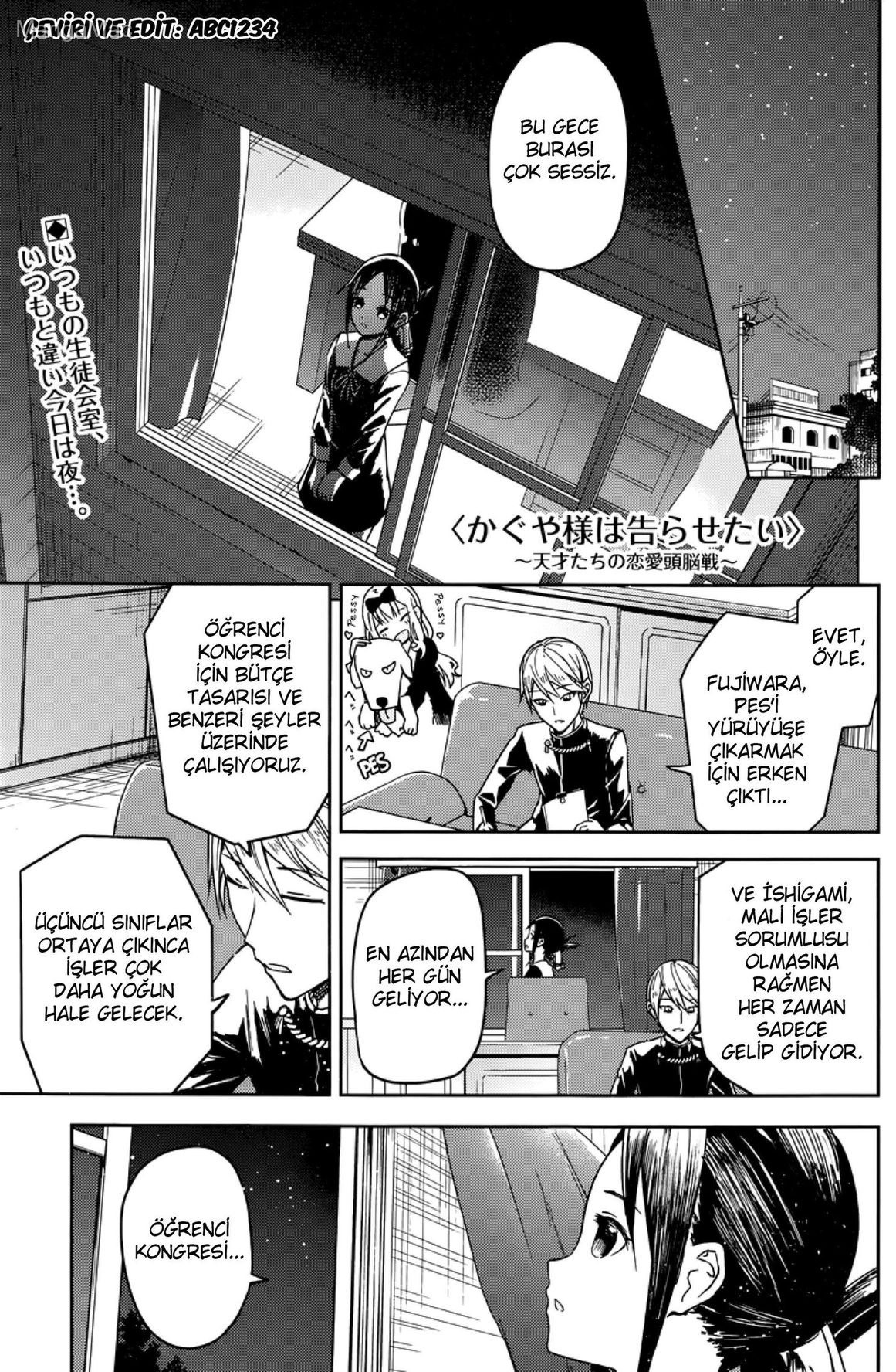 Kaguya-sama: Love Is War Bölüm 8 - Sayfa 1