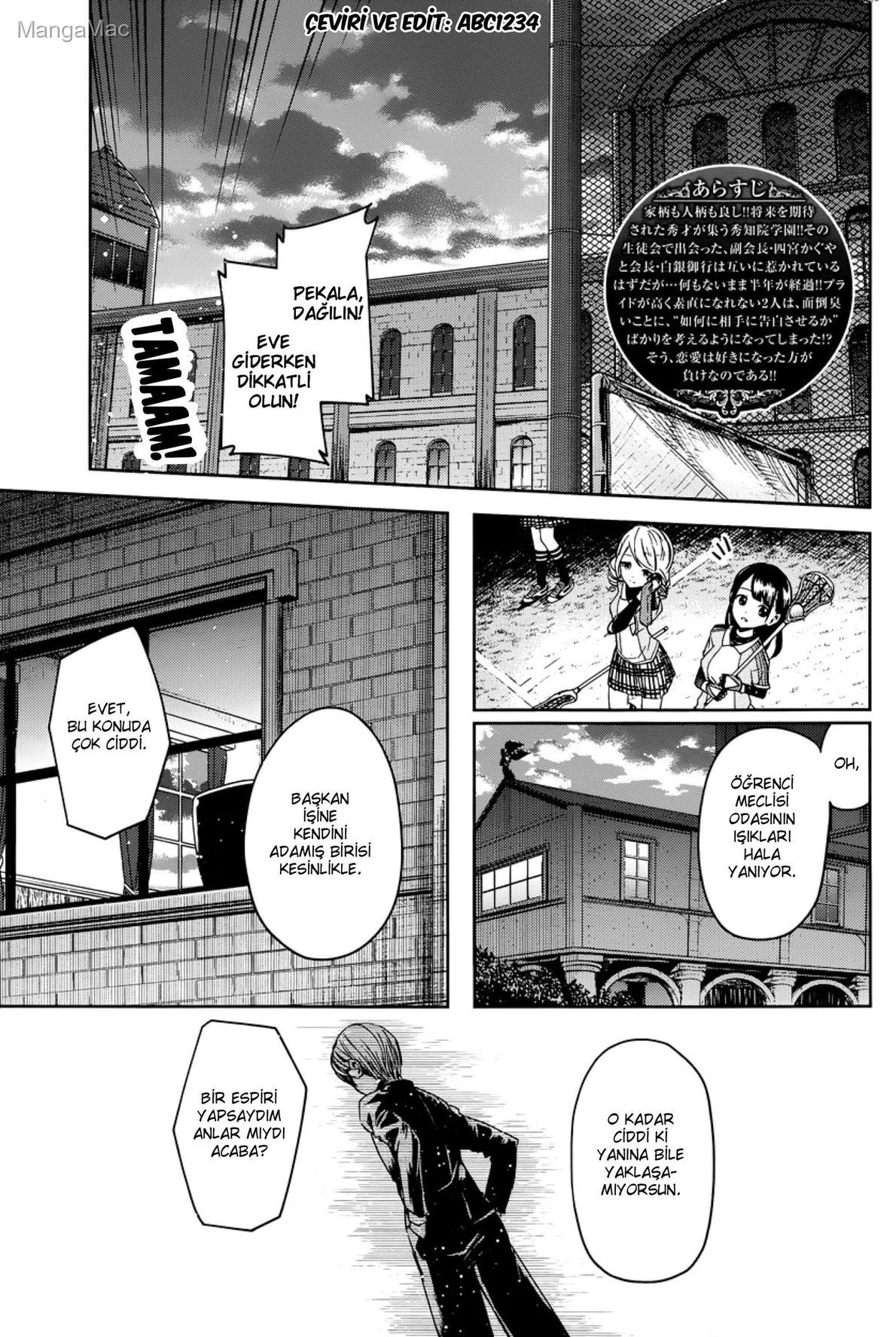 Kaguya-sama: Love Is War Bölüm 10 - Sayfa 1
