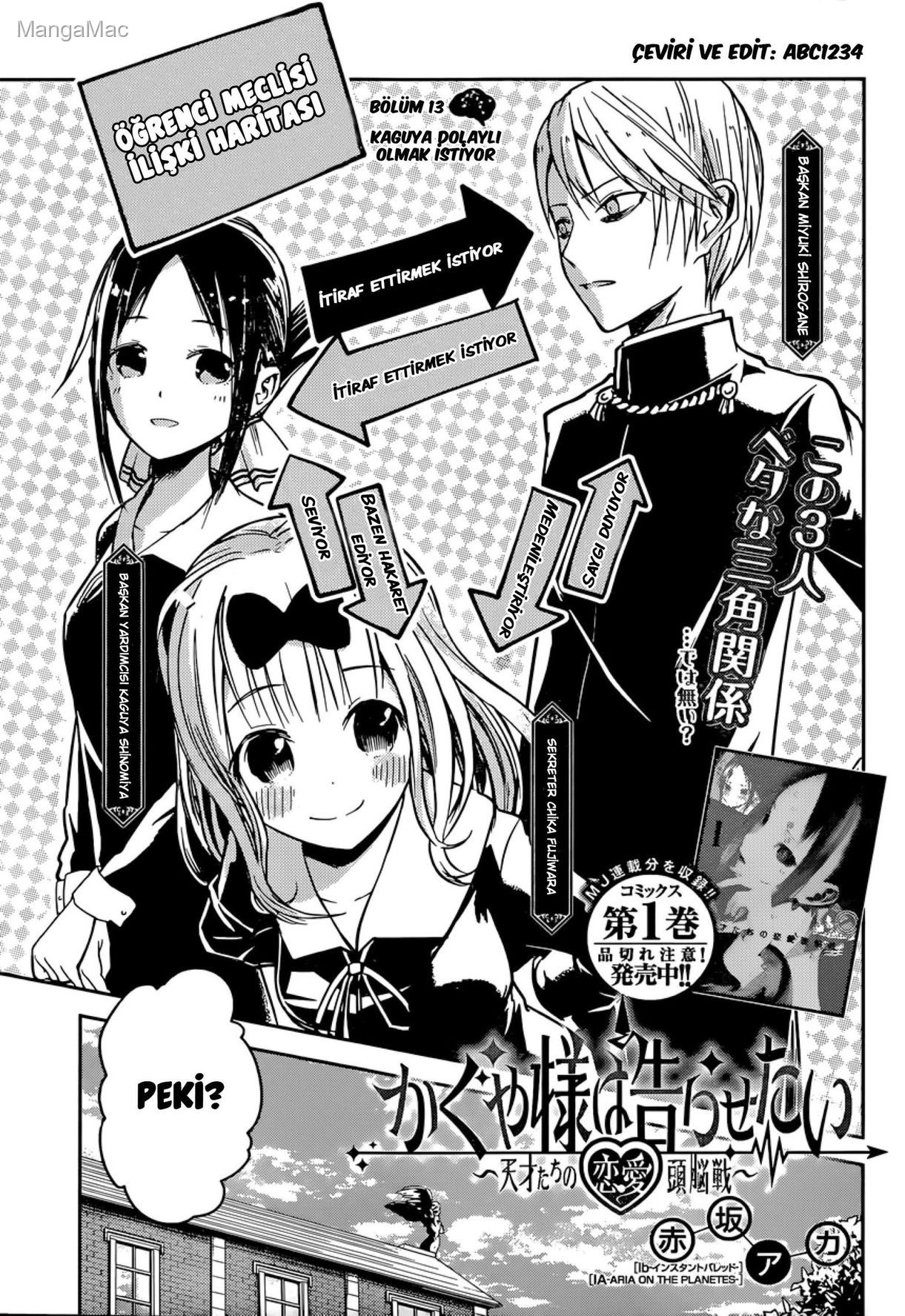Kaguya-sama: Love Is War Bölüm 13 - Sayfa 1