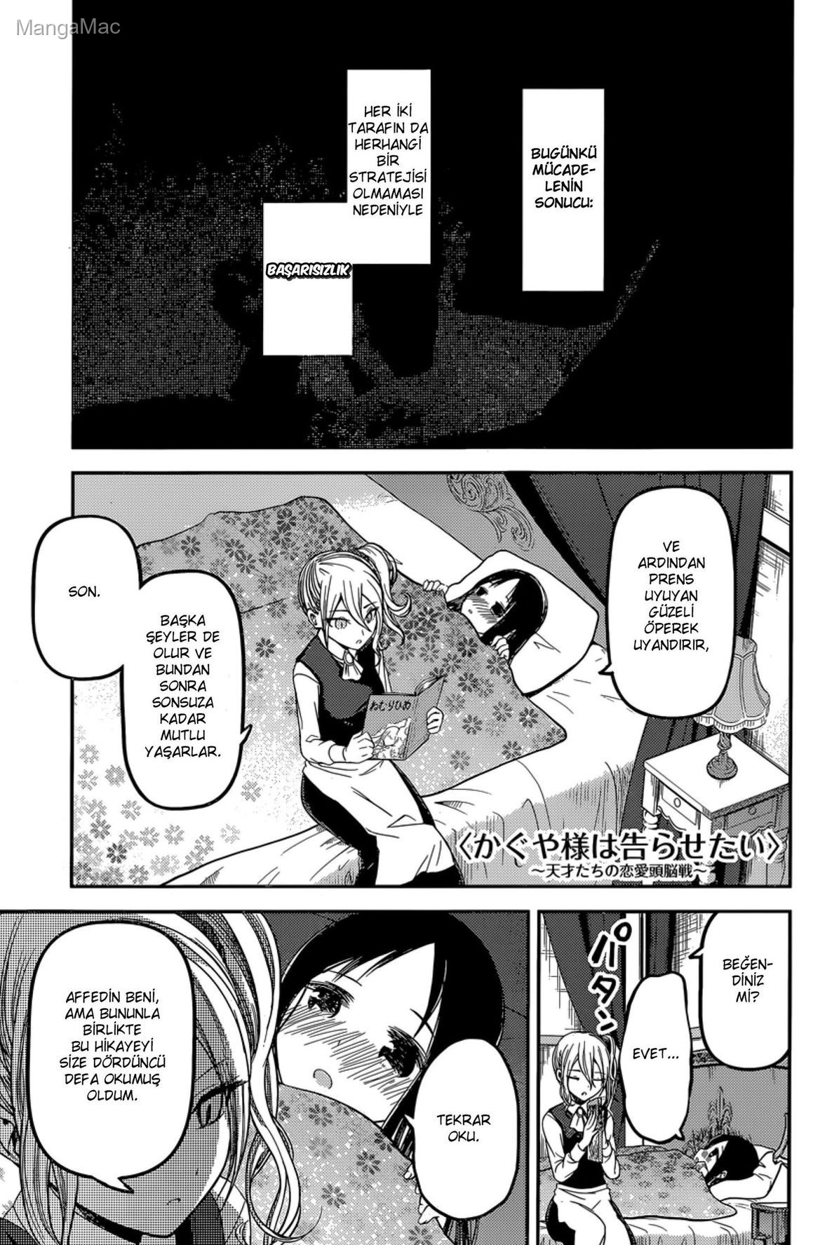 Kaguya-sama: Love Is War Bölüm 35 - Sayfa 1