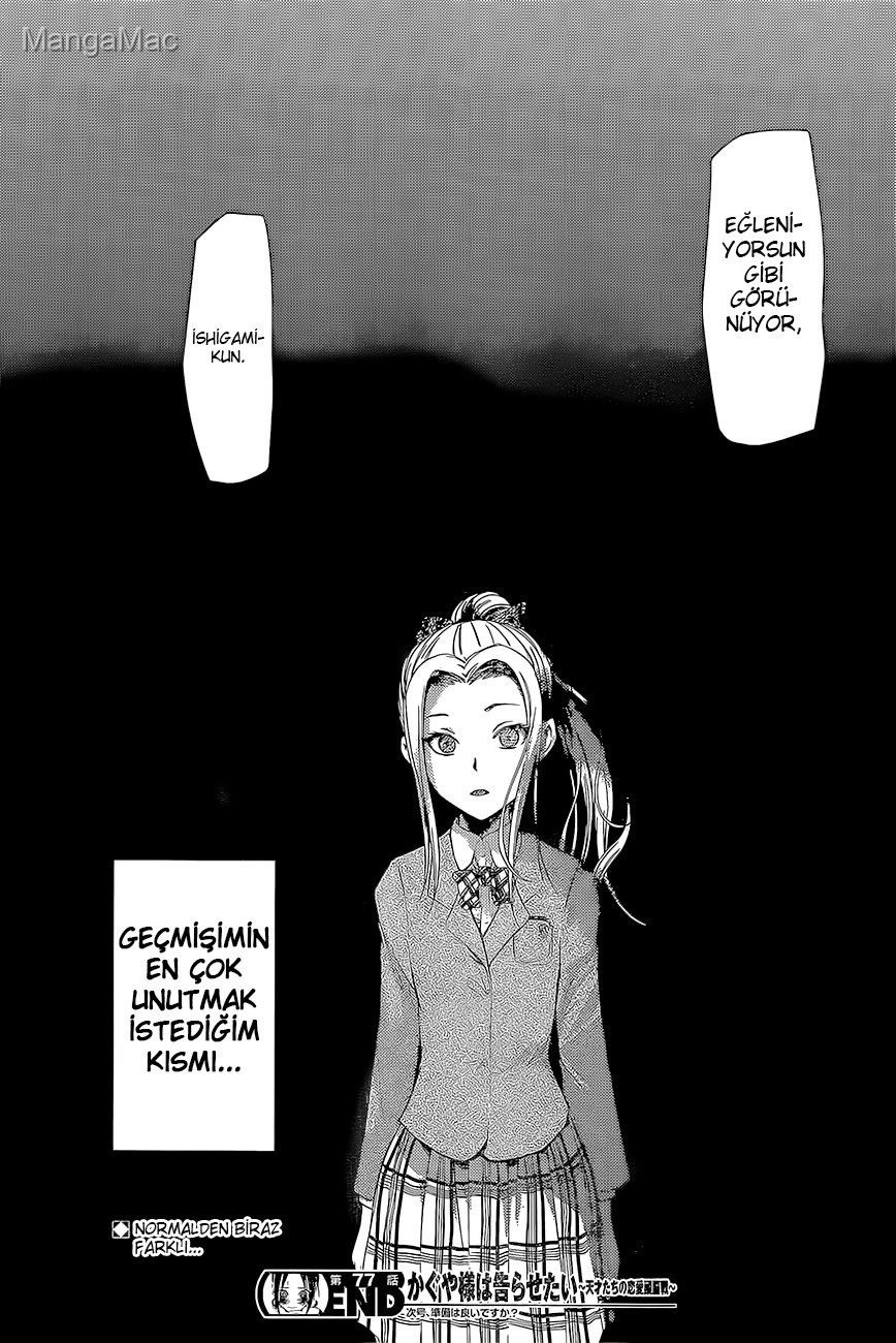 Kaguya-sama: Love Is War Bölüm 87 - Sayfa 18