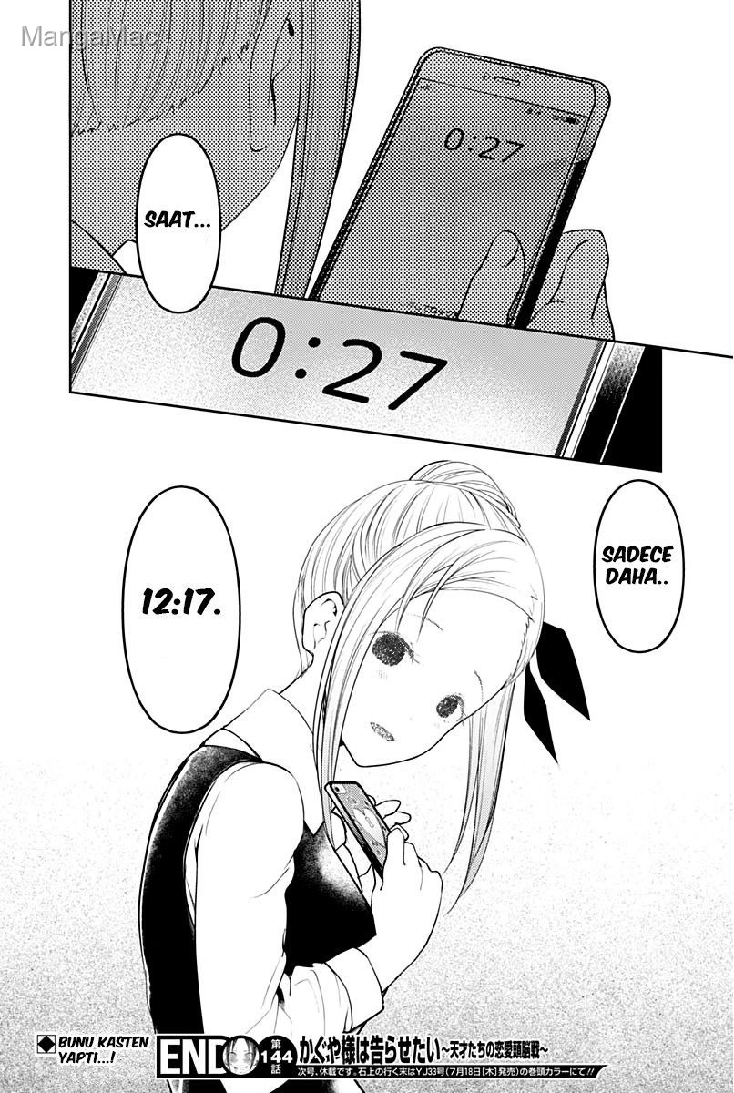 Kaguya-sama: Love Is War Bölüm 154 - Sayfa 18