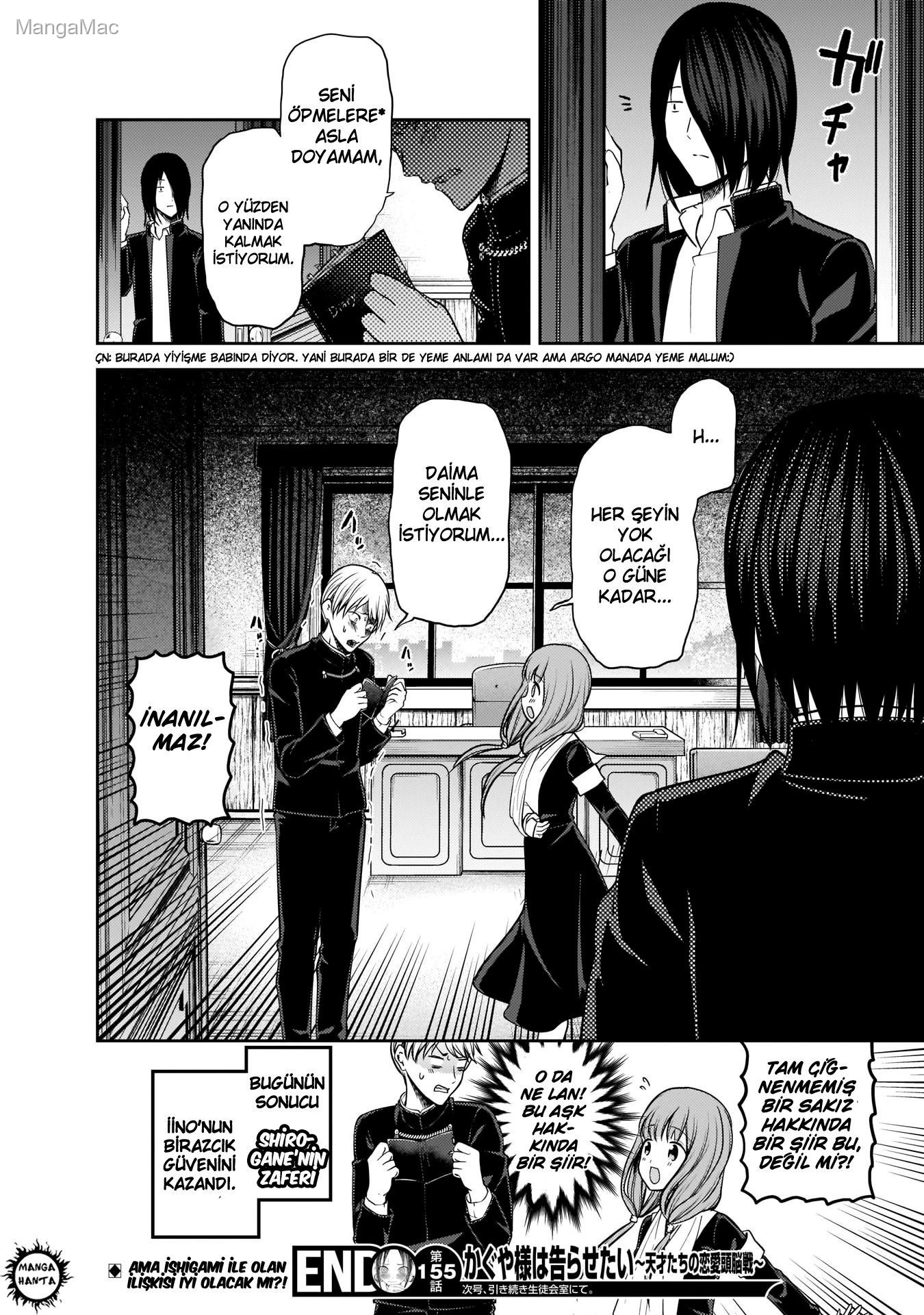 Kaguya-sama: Love Is War Bölüm 165 - Sayfa 18