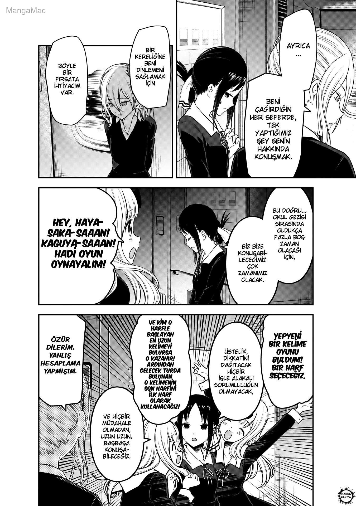 Kaguya-sama: Love Is War Bölüm 180 - Sayfa 8