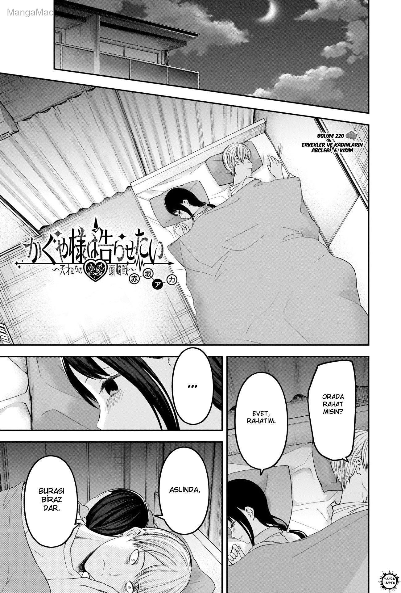 Kaguya-sama: Love Is War Bölüm 220 - Sayfa 1