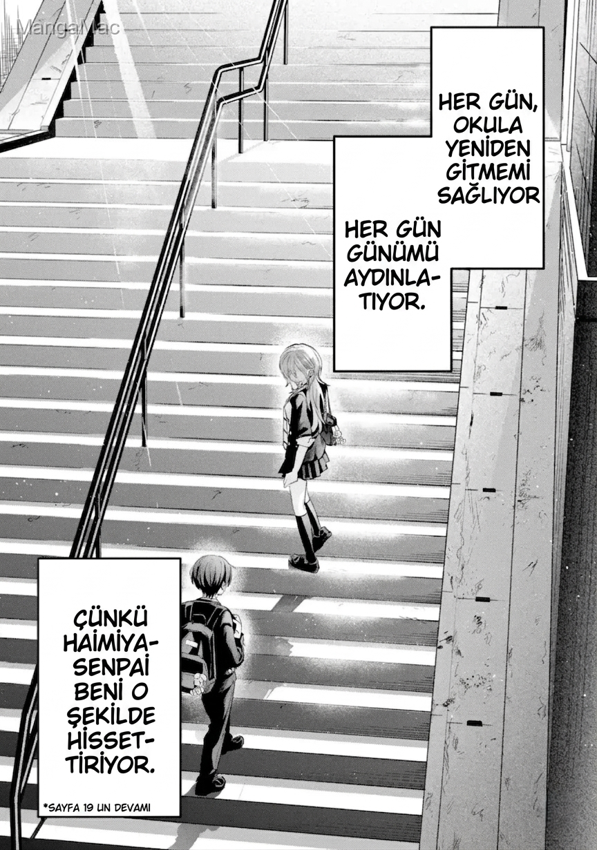Haimiya-senpai wa Kowakute Kawaii Bölüm 25 - Sayfa 22