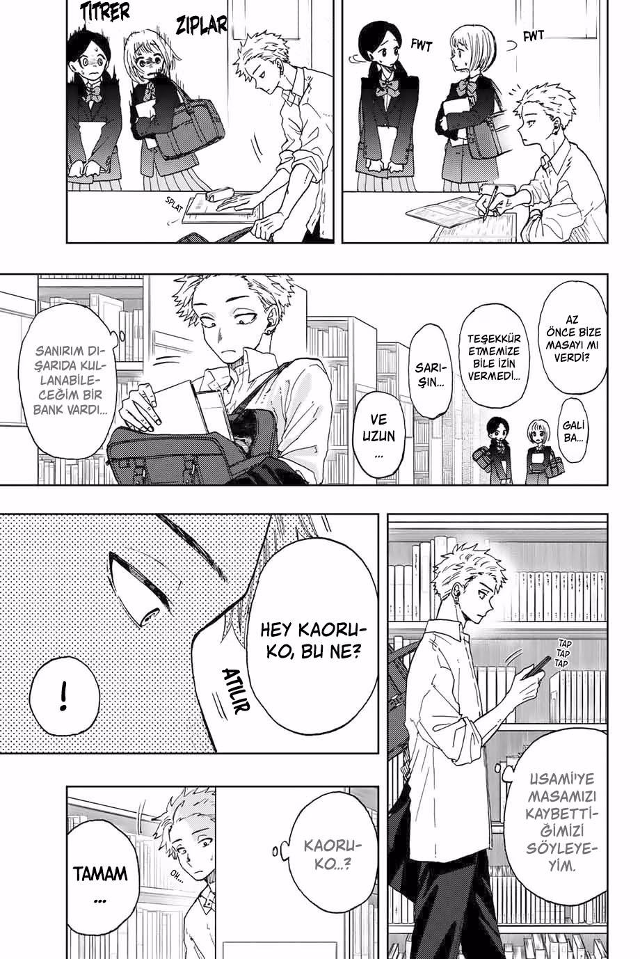 Kaoru Hana wa Rin to Saku Bölüm 3 - Sayfa 15