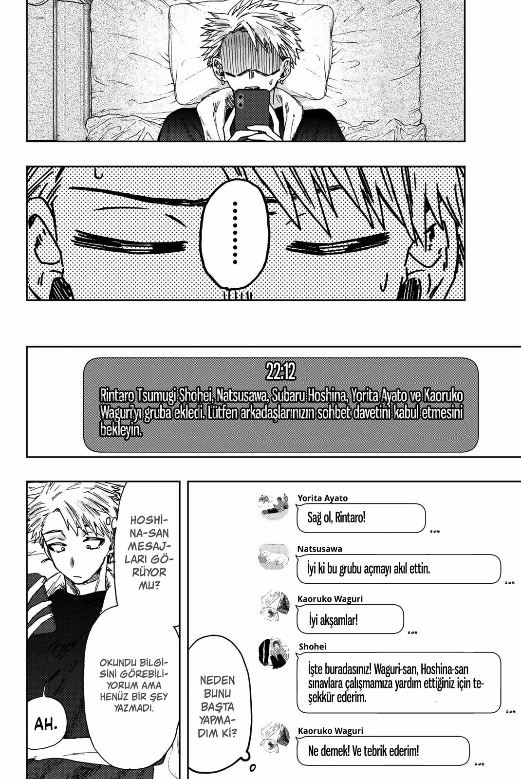 Kaoru Hana wa Rin to Saku Bölüm 27 - Sayfa 12