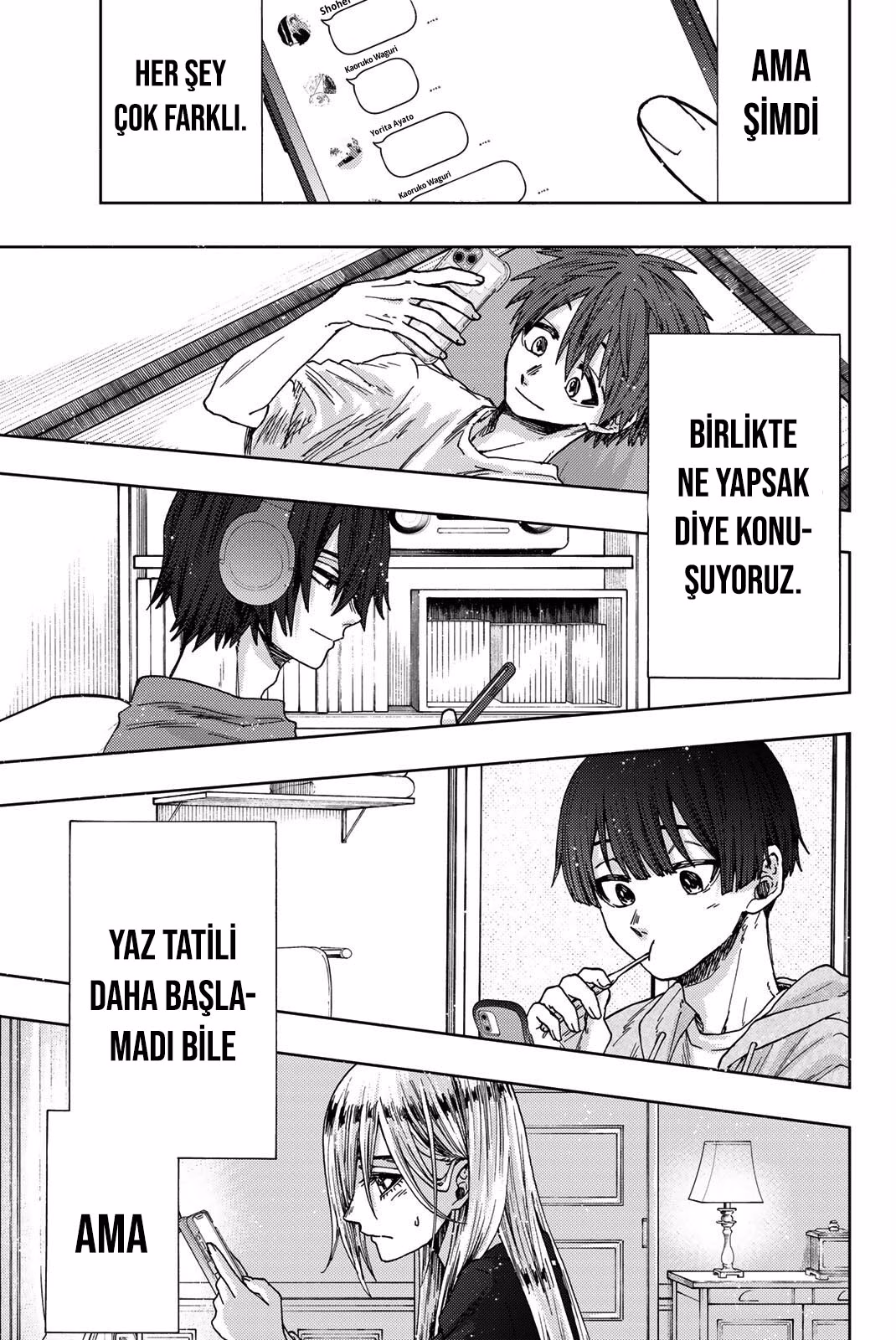 Kaoru Hana wa Rin to Saku Bölüm 27 - Sayfa 15