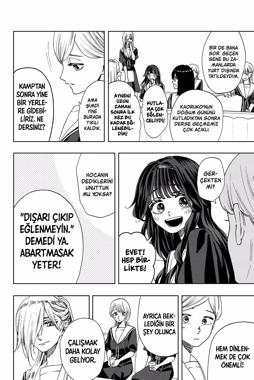 Kaoru Hana wa Rin to Saku Bölüm 32 - Sayfa 12