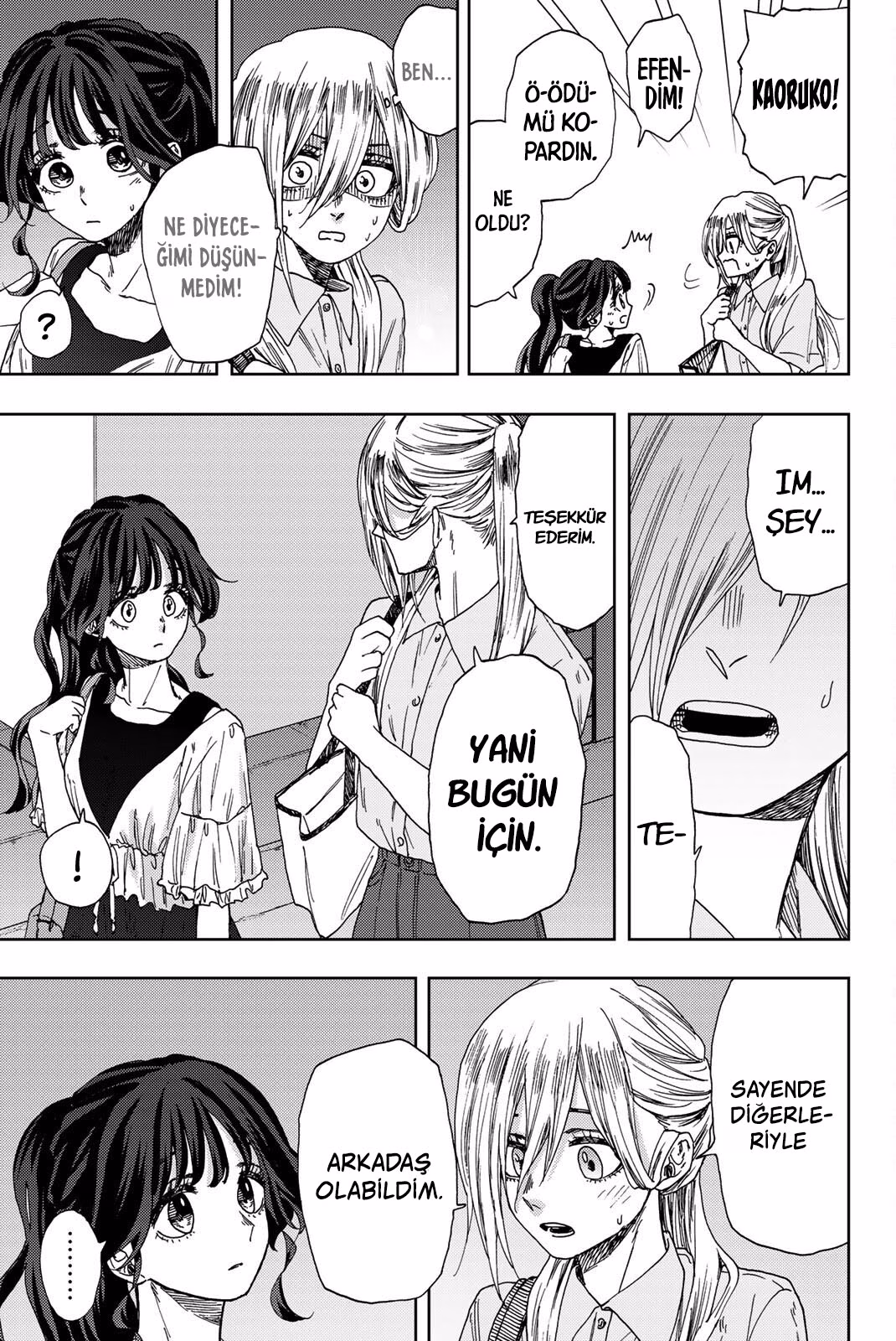 Kaoru Hana wa Rin to Saku Bölüm 36 - Sayfa 17