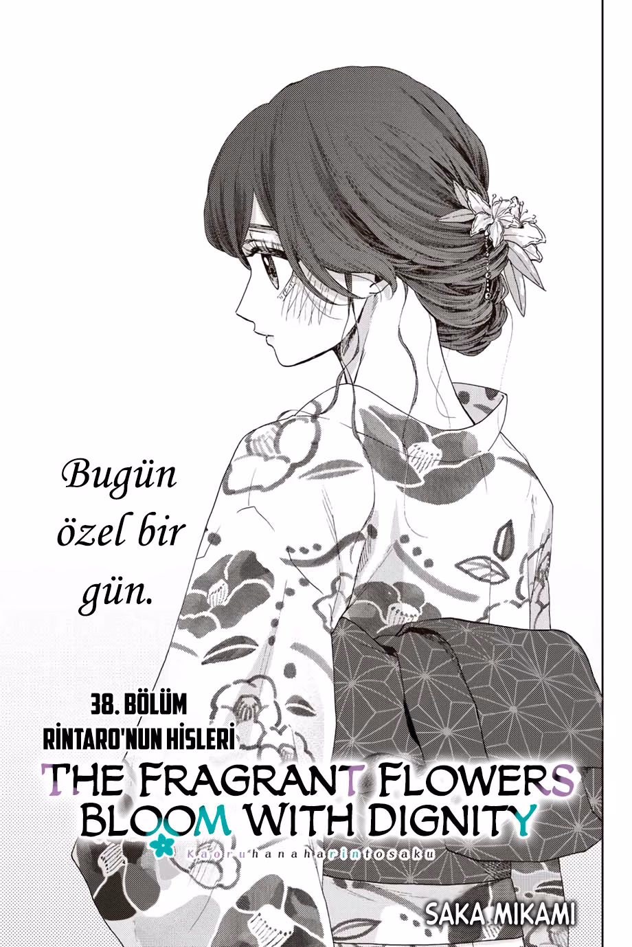 Kaoru Hana wa Rin to Saku Bölüm 38 - Sayfa 3