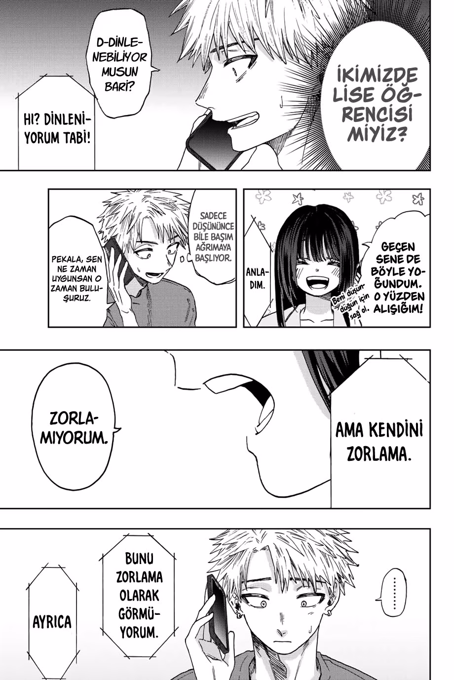 Kaoru Hana wa Rin to Saku Bölüm 41 - Sayfa 15