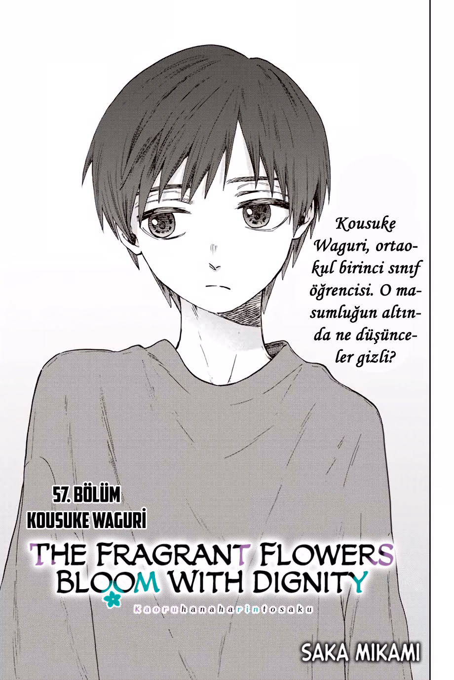 Kaoru Hana wa Rin to Saku Bölüm 57 - Sayfa 1