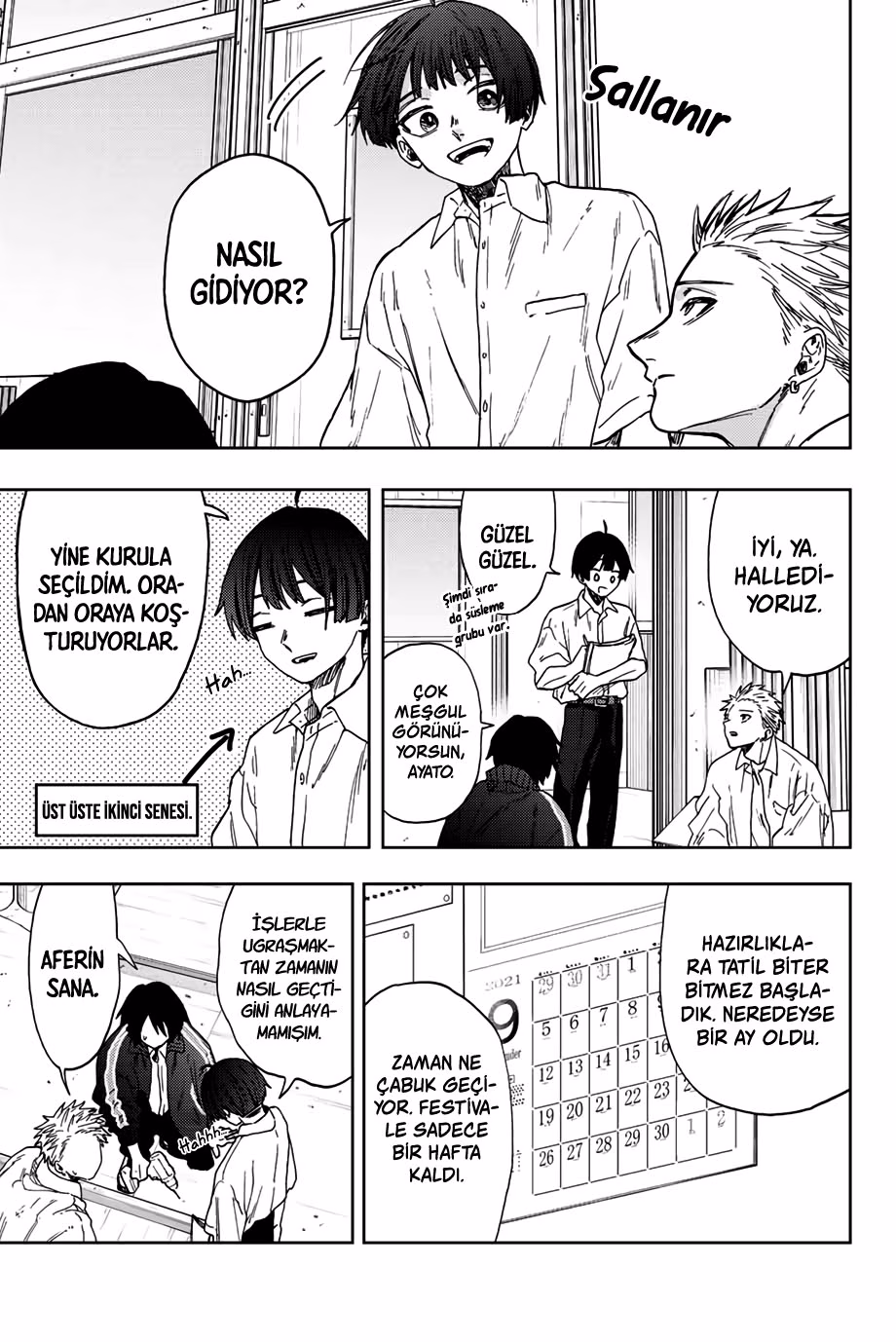 Kaoru Hana wa Rin to Saku Bölüm 58 - Sayfa 3