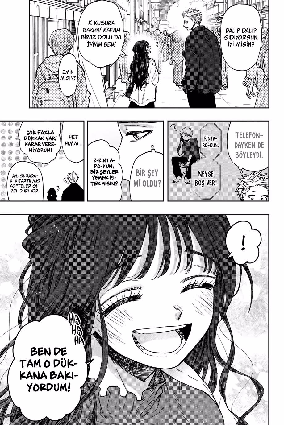 Kaoru Hana wa Rin to Saku Bölüm 58 - Sayfa 7