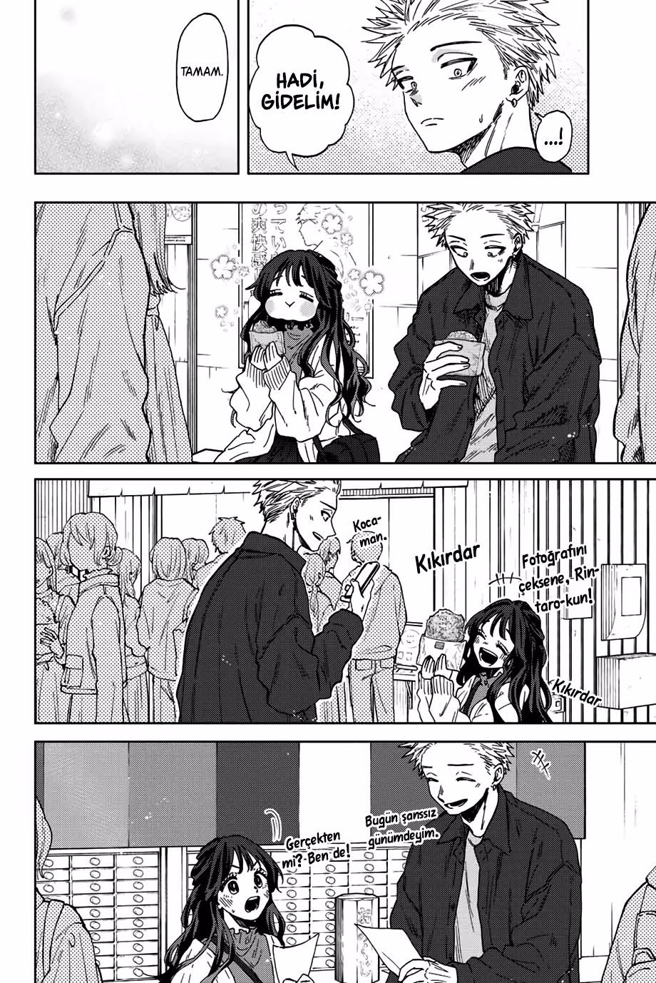 Kaoru Hana wa Rin to Saku Bölüm 58 - Sayfa 8