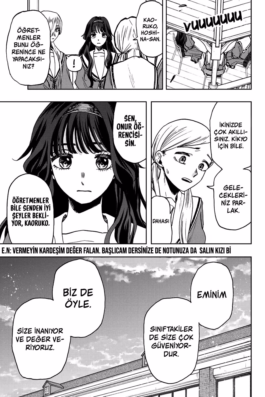Kaoru Hana wa Rin to Saku Bölüm 60 - Sayfa 13
