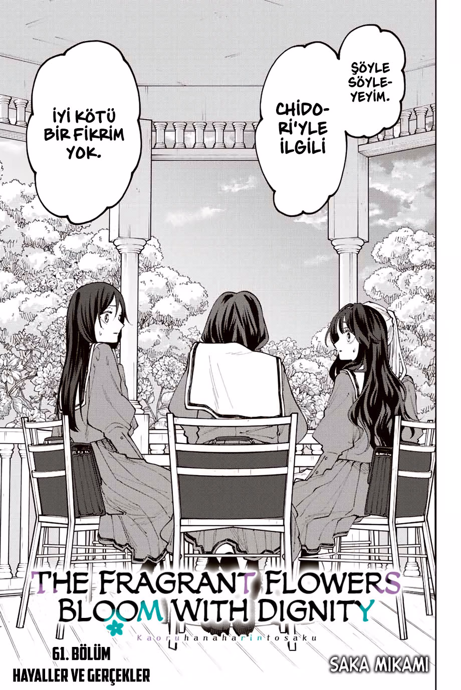 Kaoru Hana wa Rin to Saku Bölüm 61 - Sayfa 1