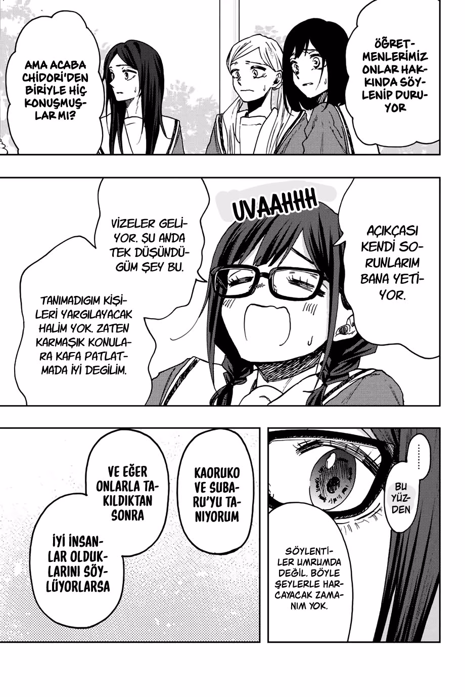 Kaoru Hana wa Rin to Saku Bölüm 61 - Sayfa 7