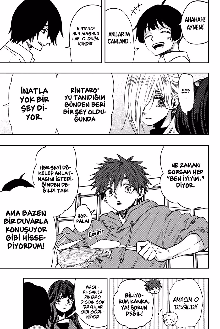 Kaoru Hana wa Rin to Saku Bölüm 63 - Sayfa 11