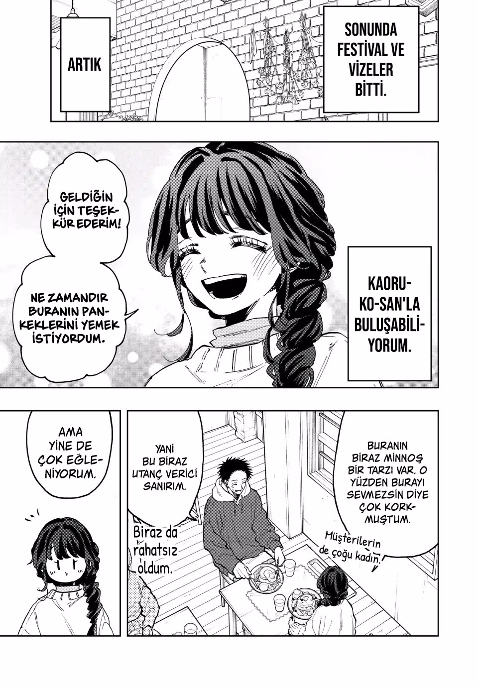 Kaoru Hana wa Rin to Saku Bölüm 73 - Sayfa 3