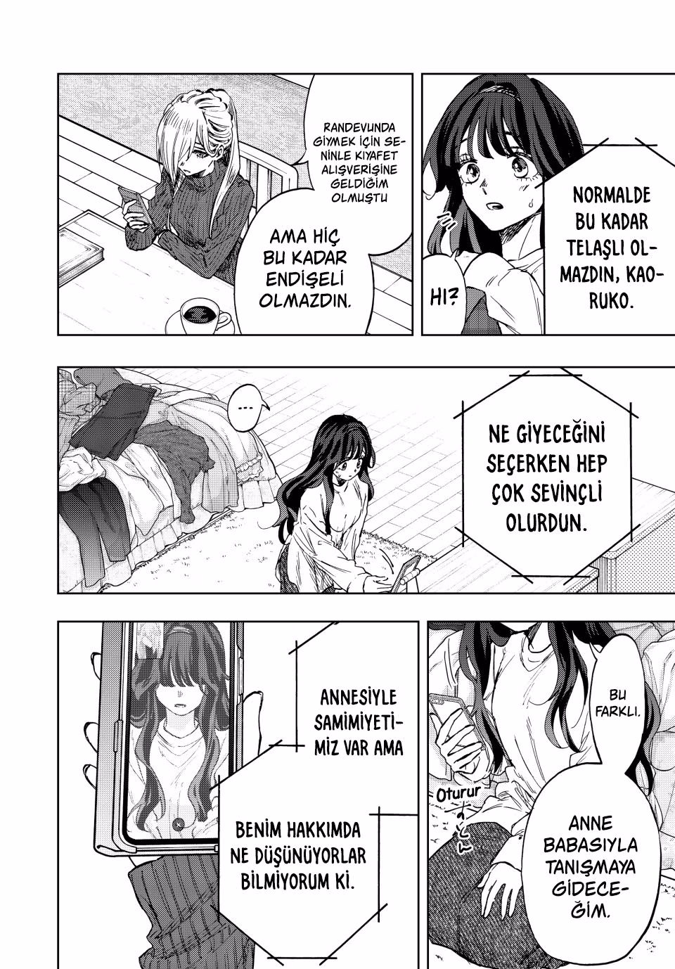 Kaoru Hana wa Rin to Saku Bölüm 74 - Sayfa 4