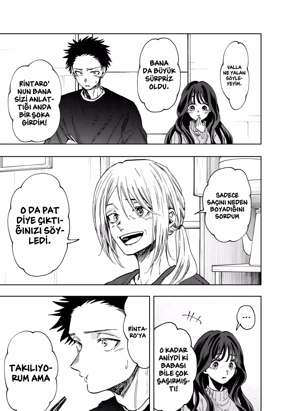 Kaoru Hana wa Rin to Saku Bölüm 74 - Sayfa 15