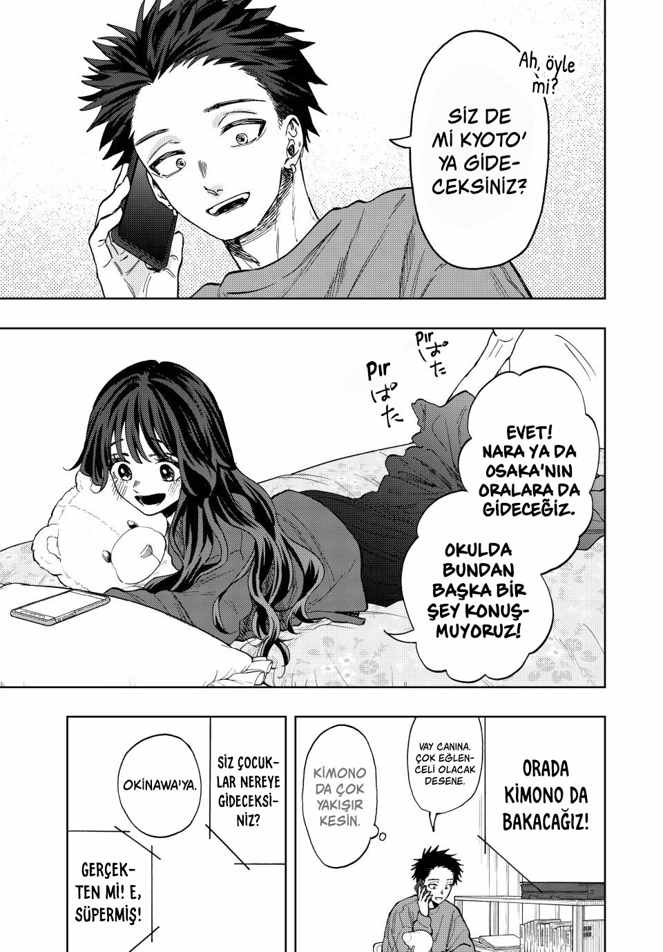 Kaoru Hana wa Rin to Saku Bölüm 78 - Sayfa 11