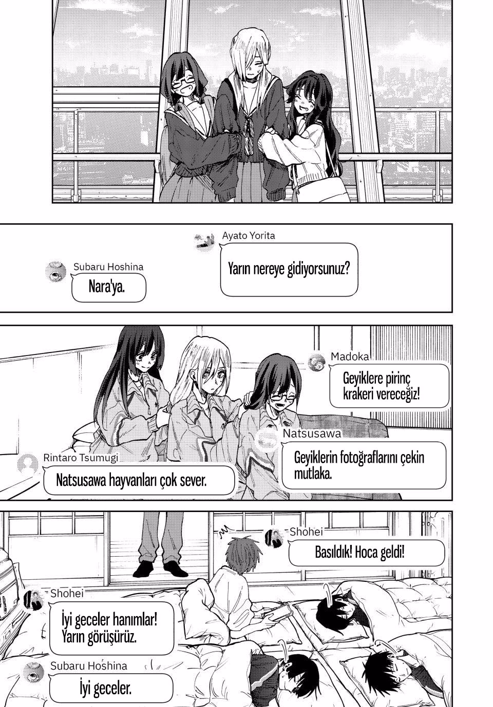 Kaoru Hana wa Rin to Saku Bölüm 79 - Sayfa 7