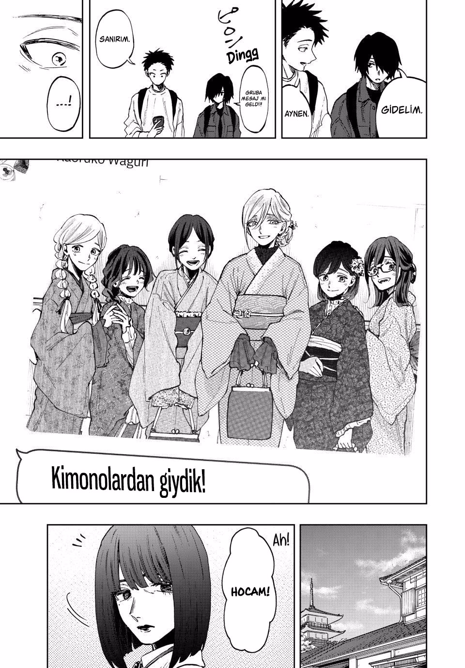 Kaoru Hana wa Rin to Saku Bölüm 79 - Sayfa 13