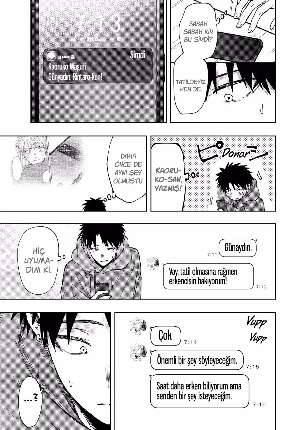 Kaoru Hana wa Rin to Saku Bölüm 101 - Sayfa 9