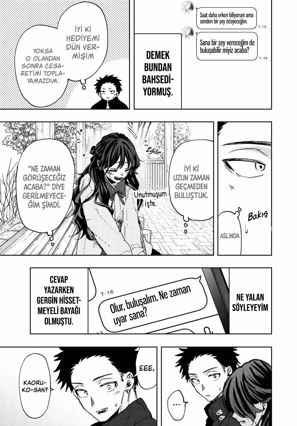 Kaoru Hana wa Rin to Saku Bölüm 101 - Sayfa 11