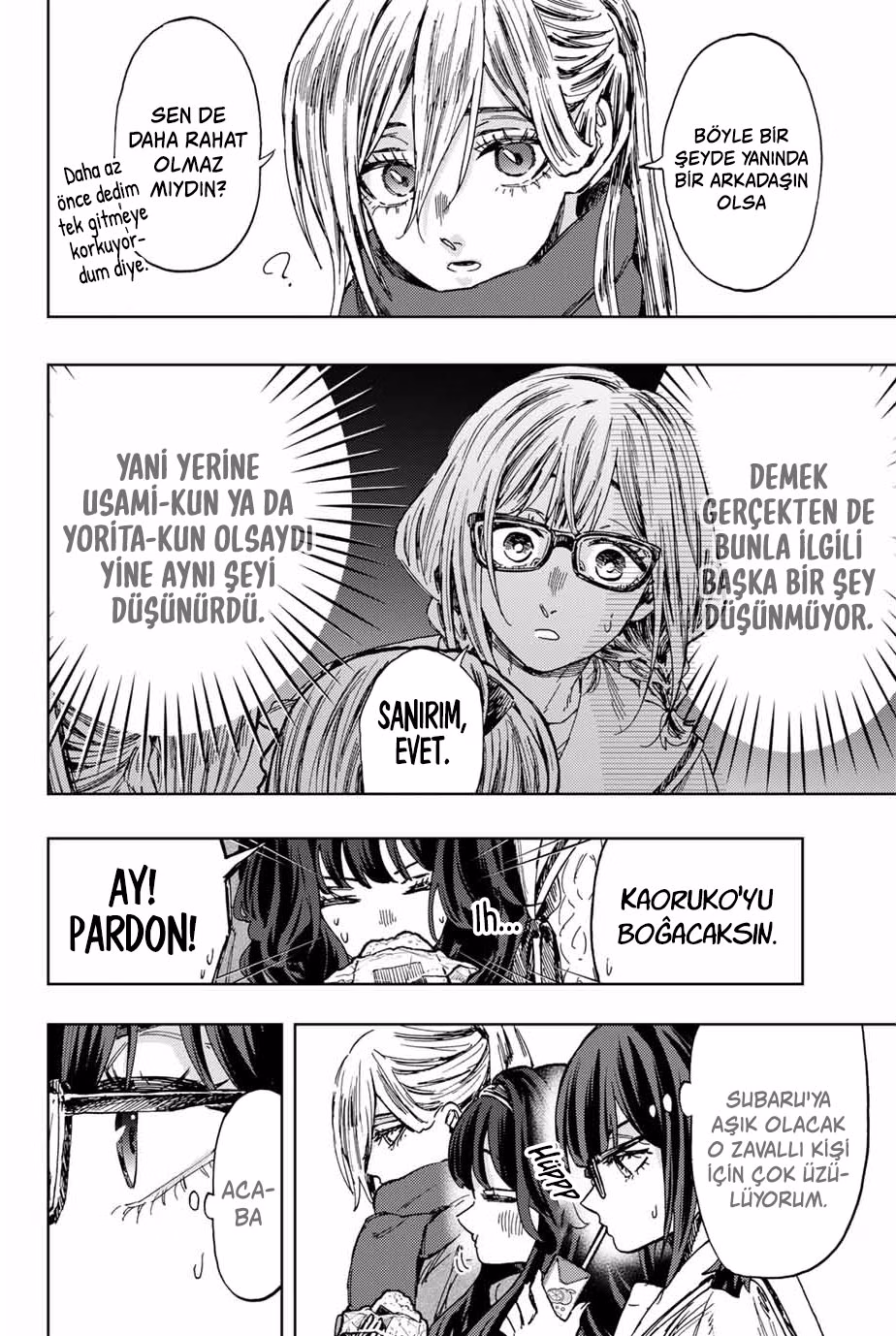 Kaoru Hana wa Rin to Saku Bölüm 110 - Sayfa 8