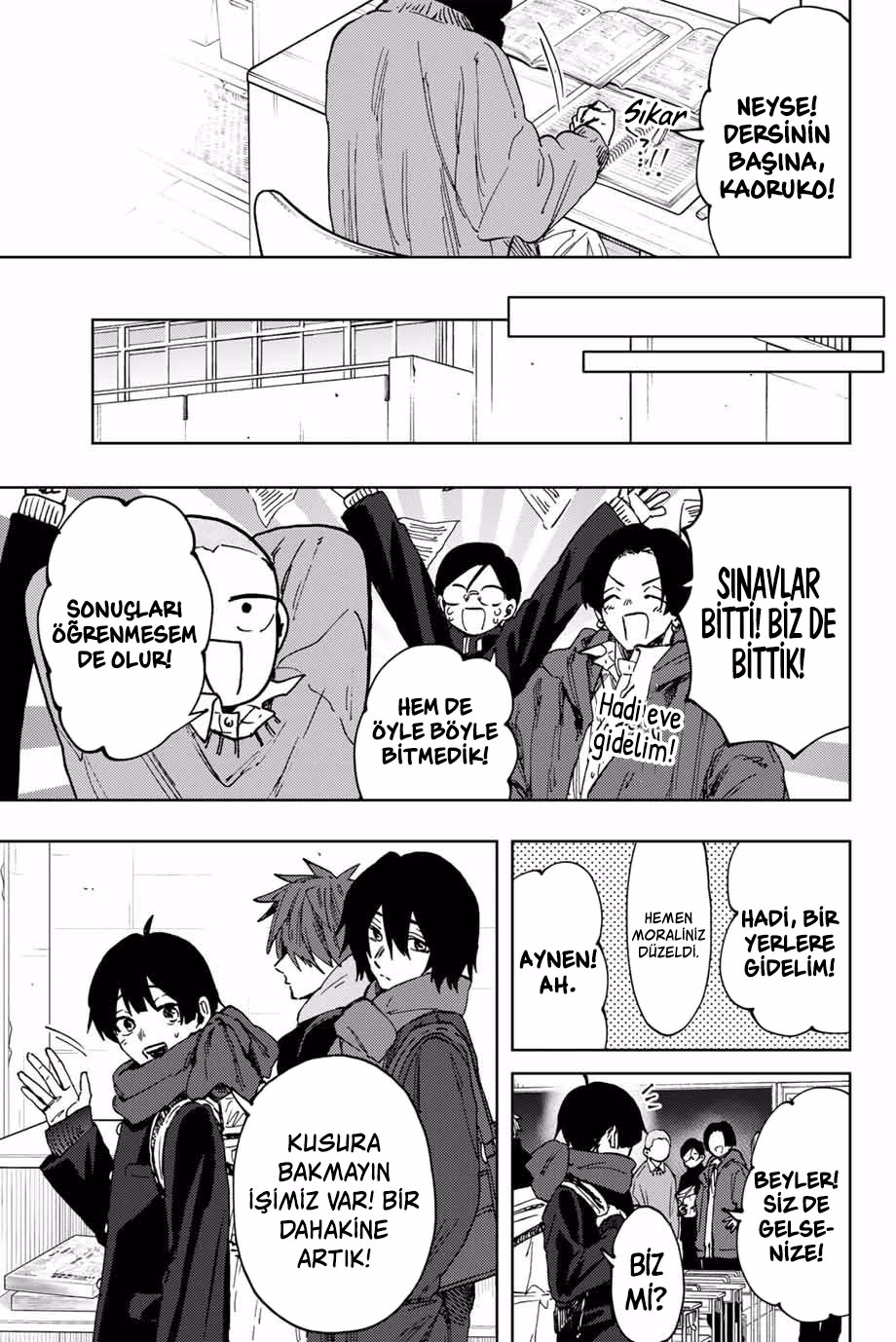Kaoru Hana wa Rin to Saku Bölüm 110 - Sayfa 15