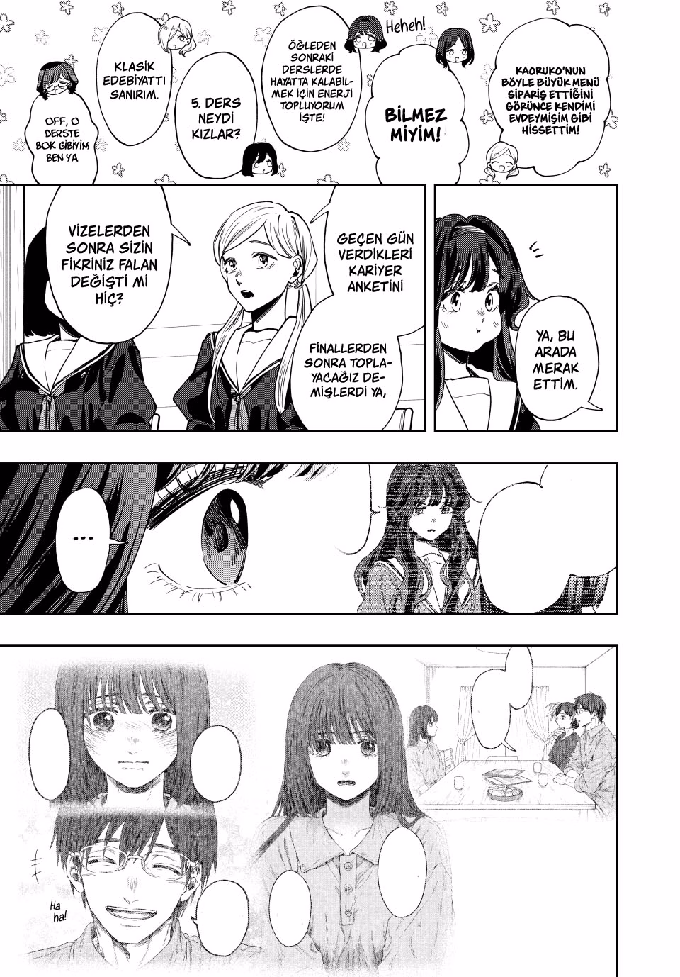 Kaoru Hana wa Rin to Saku Bölüm 132 - Sayfa 3
