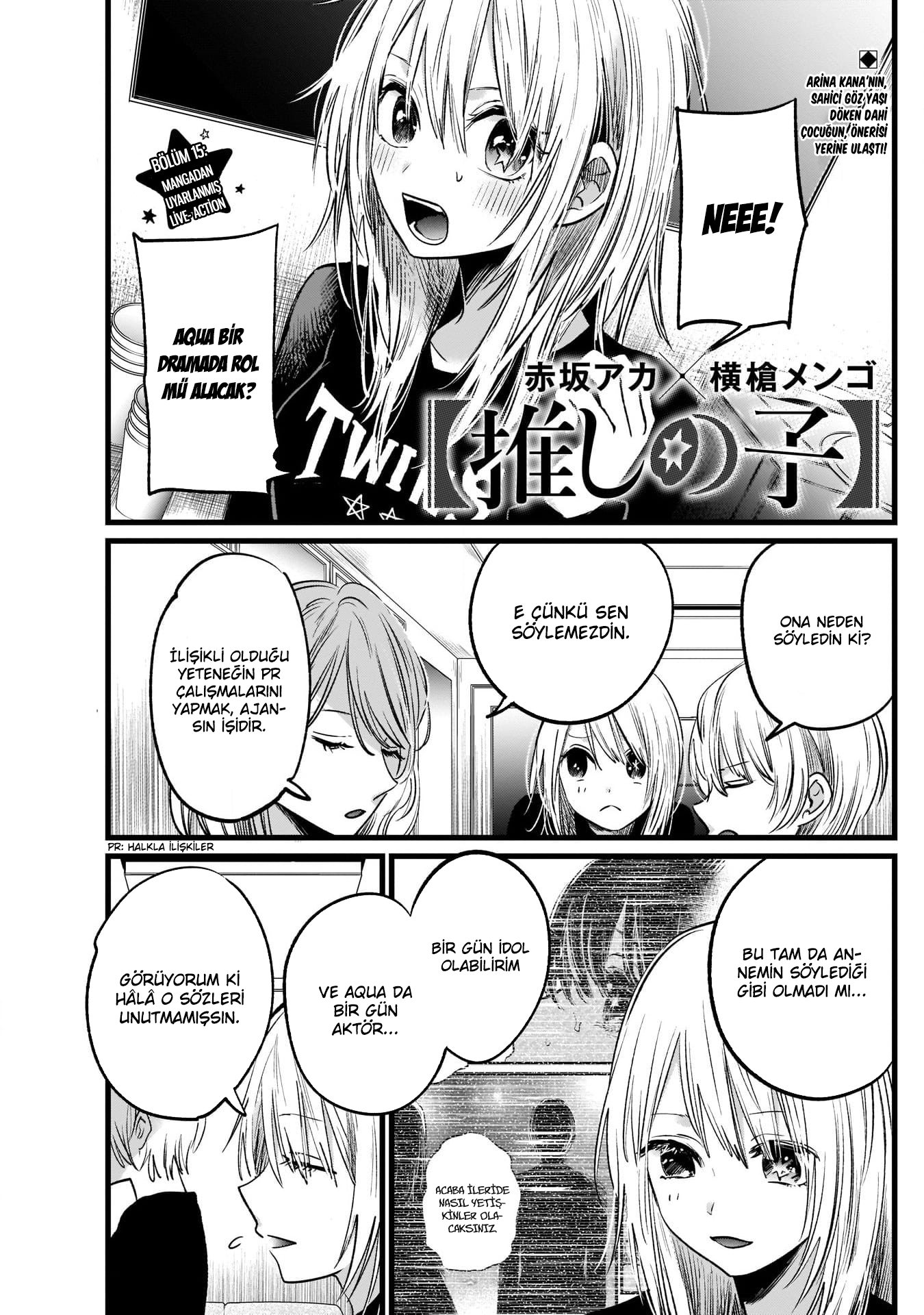 Oshi No Ko Bölüm 15 - Sayfa 1